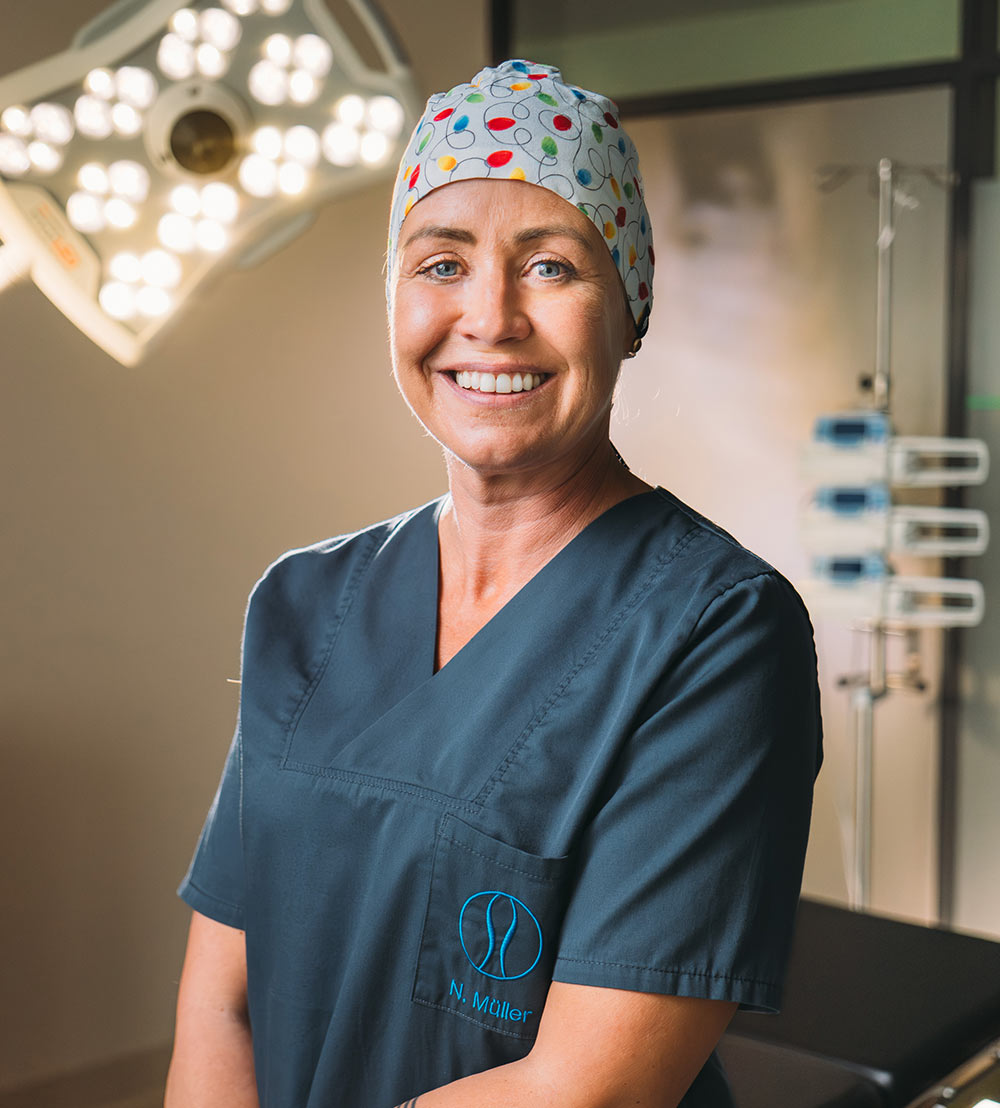 Nina Müller im OP