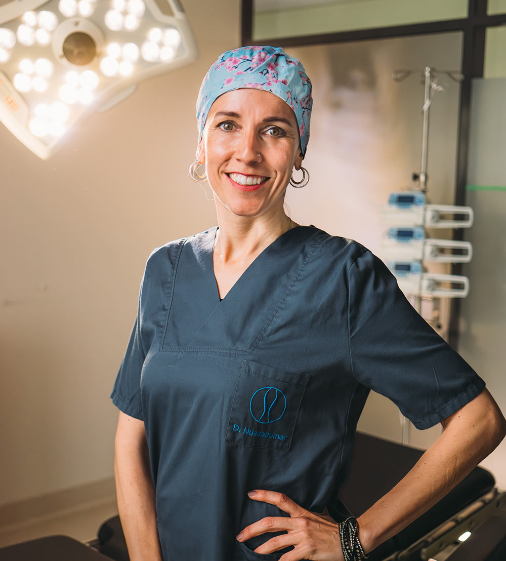 Daniela Nussbaumer im OP